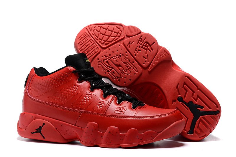 Nike Air Jordan 9 Retro Low Infrared Black Bright Red Shoes